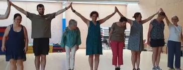 Stage de danses avec Sophie